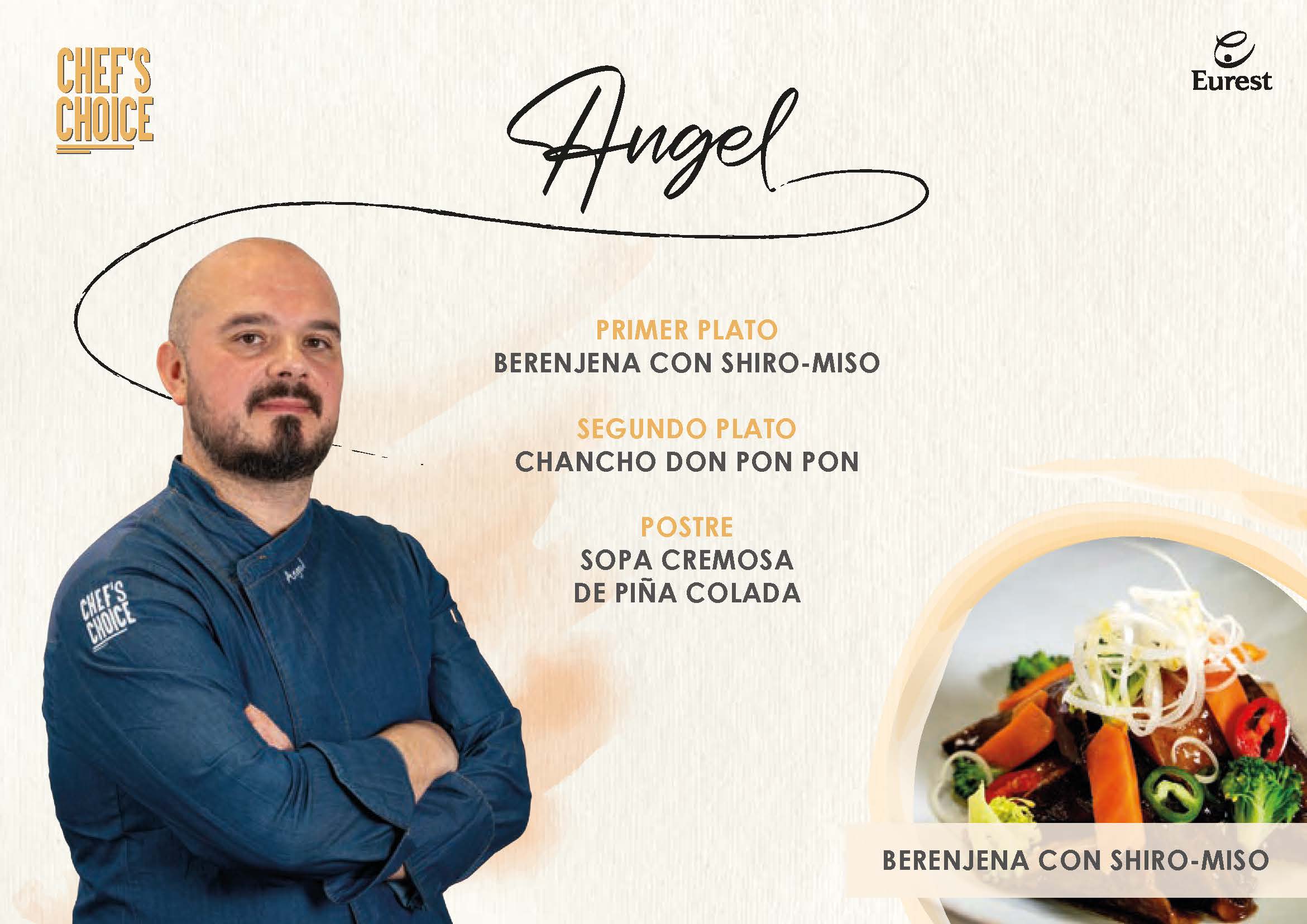 Menú de Ángel