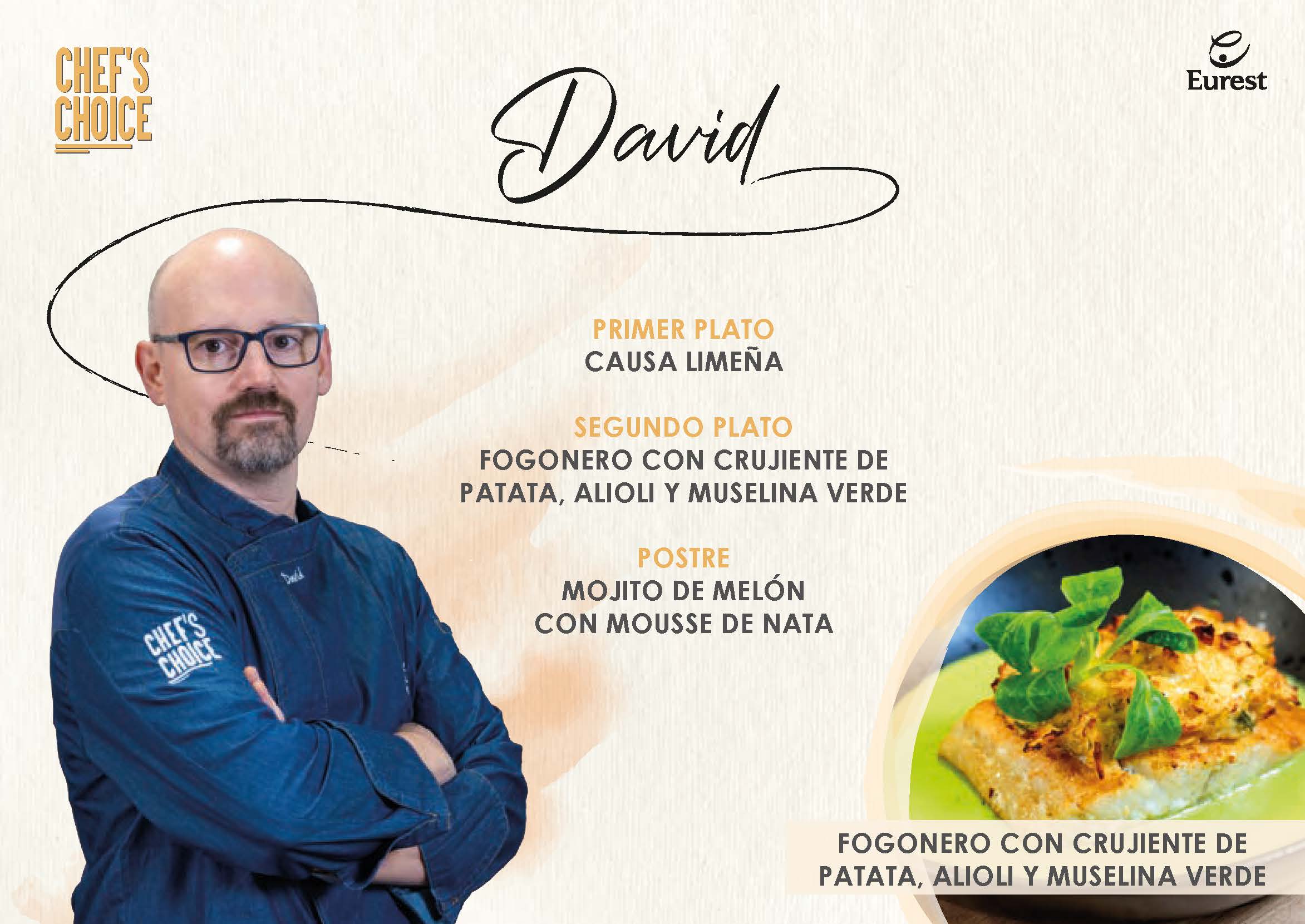 Menú de David