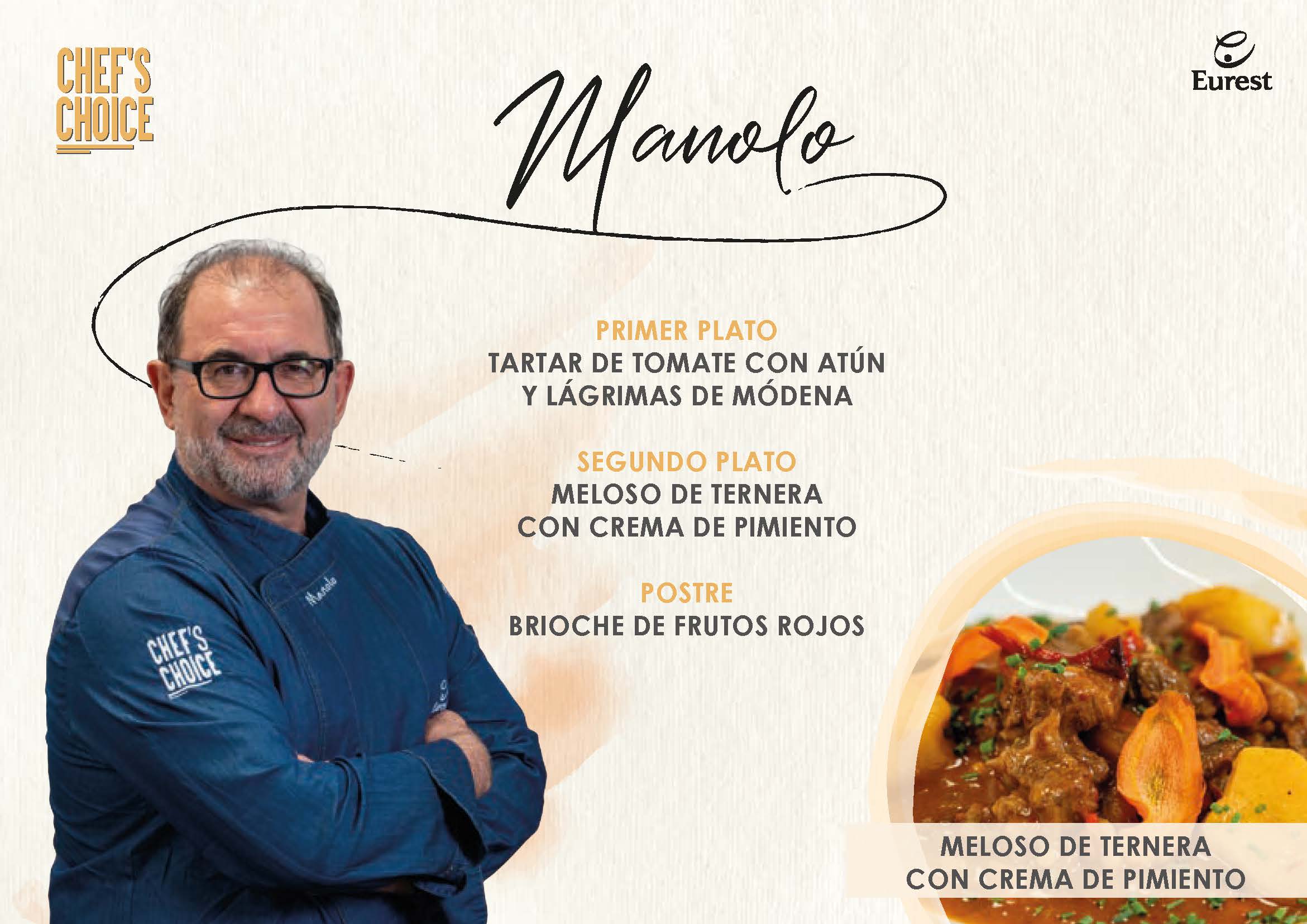 Menú de Manolo